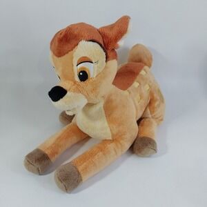 DISNEY BAMBI  PLUSH DEER DISNEY‎ STORE EXCLUSIVE AUTHENTIC PLUSH